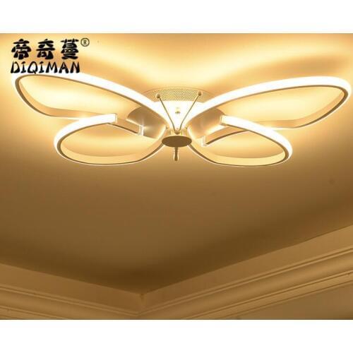 Atmospheric living room lamp led ceiling lamp postmodern minimalist Nordic creative romantic warm bedroom lighting