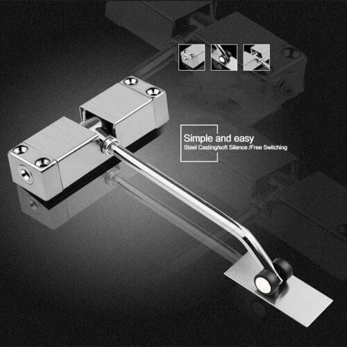 Automatic Door Closer Universal Slow Closing Commercial Hinge Automatic Door Closer High Performance Hydraulically Operated
