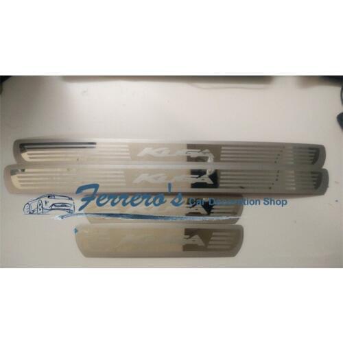 For Ford Kuga 2013-2016 stainless steel threshold anti-scratch board anti-scratch protection car accessories