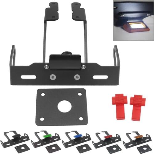 For KAWASAKI Z650 NINJA 650 2017 218 2019 2020 Motorcycle Accessories Tail Tidy Fender Eliminator License Plate Holder LED Light