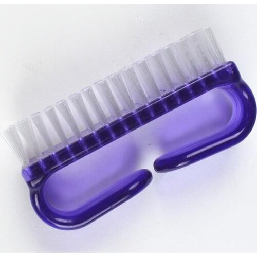 Nail Double-headed Two-color Painted Pen Nail dust powder brush dust brush nail surface cleaning brush with drill pen dust brush