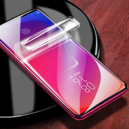 On Realme X7 Pro Hydrogel Film For Oppo Realme 7 X7 Pro HD Screen Protector Full Coverage Phone Film Realme X7 Pro Not Glass