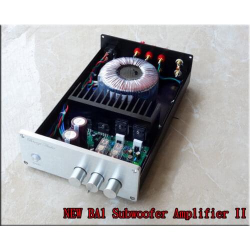 Finished BA1 LM3886 2.1 channel subwoofer power amplifier