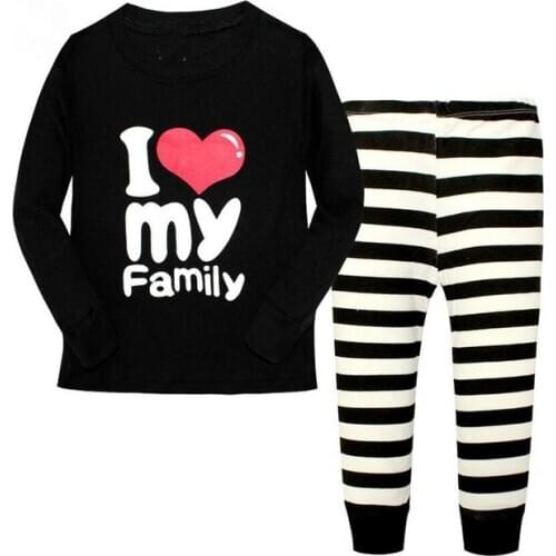 Childrens Clothing Sets Baby Pajamas Boys Mario Sleepwear Kids Nightwear Pajamas Set Girls Cotton Cartoon Pyjamas Pijamas