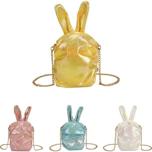 Laser Leather Messenger Bags Rabbit Shaped Women Shoulder Ladies Purse Handbag Classic Elegant Crossbody Shoulder Bag