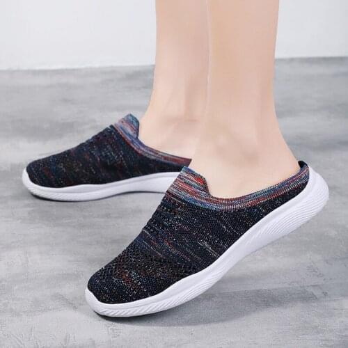 Sneakers Women Vulcanized Shoes Ladies Solid Color Slip-On Sneakers for Female Casual Sport Shoes 2021 Fashion Mujer Shoes