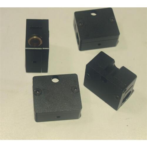 Ultimaker 2 3 D printer upgrade UM2 Ultimaker 2+ plus DIY aluminum metal sliding block kit+copper bush *4 +spri