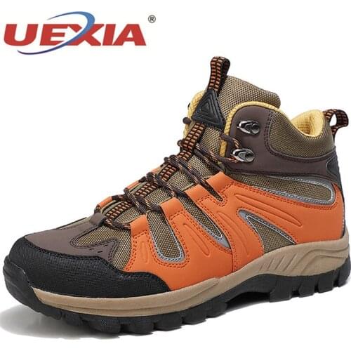 Breathable High-top Men Hiking Boots Non-slip Wear-resistant Off-road Shoes Big Size 45 46 Outdoor Special Force Desert Tactical