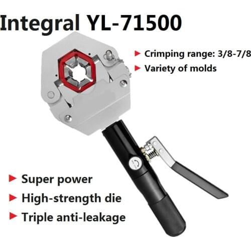 Spain Warehouse Hose Crimping tool 71500 Hose A/C crimping Tool Hydra-crimp for Barbed and Beaded Hose fittings