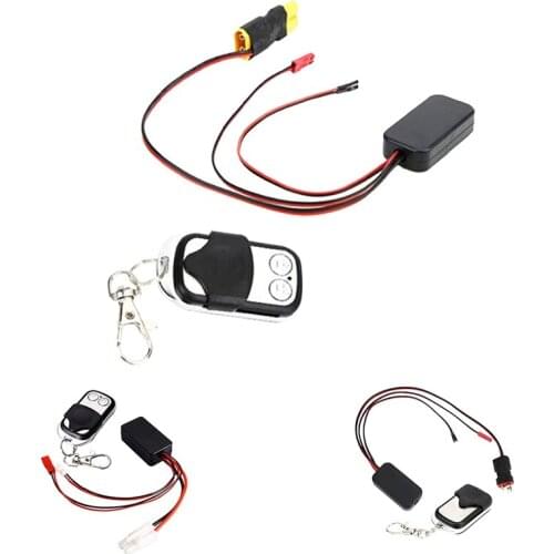 Convenient Climbing Car Remote Controller, Wireless Winch Controller for 1:10 TRX4 KM2 D90 SCX10 90046 RC Crawler