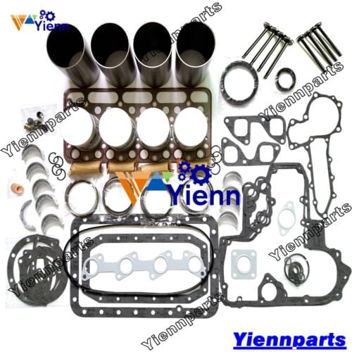 V1702 V1702A Engine Overhaul Rebuild Kit for Kubota KH90 85-On 34.7HP Dsl Tractor L355DTSS 87-82 36HP Dsl