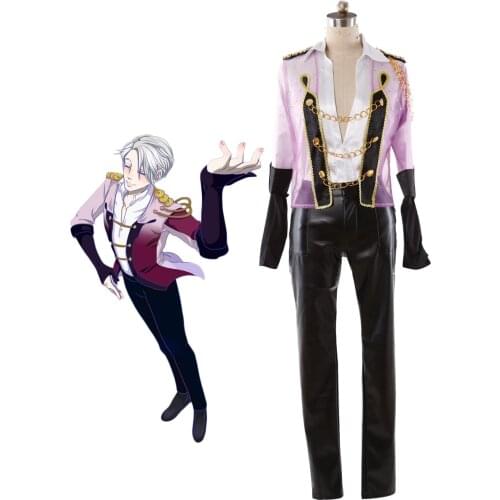 YURI on Ice Victor Nikiforov Skating Suit Cosplay Costume Shining Full Set Custom Made