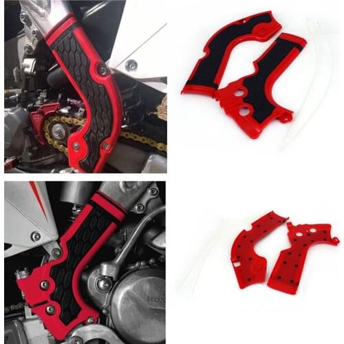 Motocross Dirt Bike Red Frame Guard for Honda CRF250R CRF450R CRF 250 450 R 2013-2016 Protector Guard