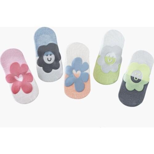 0-5T Newborn Kid Baby Non-slip Socks Cute Sweet Cotton Stretch Socks Animal Print New born Toddler Lovely Accessories