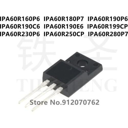 10PCS/LOT IPA60R160P6 IPA60R180P7 IPA60R190P6 IPA60R190C6 IPA60R190E6 IPA60R199CP IPA60R230P6 IPA60R250CP IPA60R280P7 TO-220F