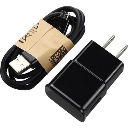 300set 5V 1A EU US Plug Wall Charger with USB Data Sync Micro Mobile Phone Cable For Samsung Galaxy S7 S6 S5 S4 Note