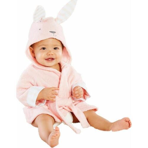 Free shipping Cute Baby Boys Girls clothes Hooded Bathrobe Child Geometry lovely Toddler Bathing Towel cotton Robe one pieces