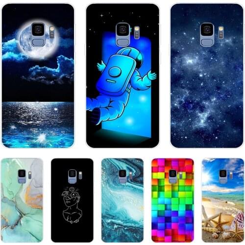 Case For Samsung Galaxy S9 Plus Silicone Case Cute Pattern Soft TPU Case For Samsung Galaxy S9 S 9 Plus Bumper Phone Case Coque
