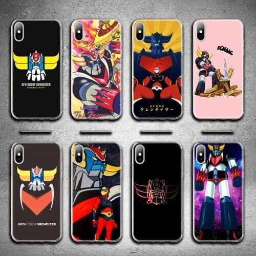 UFO Robot Grendizer Phone Case for iphone 12 pro max 11 pro XS MAX 8 7 6 6S Plus X 5S SE 2020 XR cover