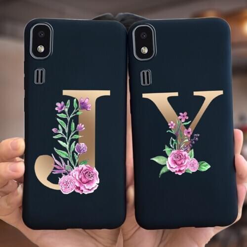 Cute Letters Case For Samsung Galaxy A01 A10 A20 A30 A40 A50 A70 A20e Cover Cases For Samsung A 01 10 20 30 40 50 70 20E Housing