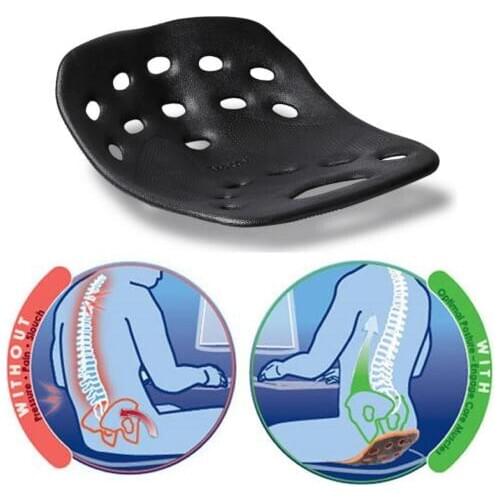 Black Friday Shopping Carnival NEW BackJoy SitSmart Posture Plus Back Sitting Pain Relief Lumbar Support Black Posture
