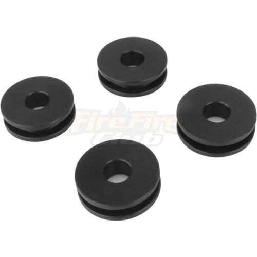 4 pcs Black Windshield Mounting Bushing Grommets Motorbike Accessories For Harley Touring FLHR FLSTC