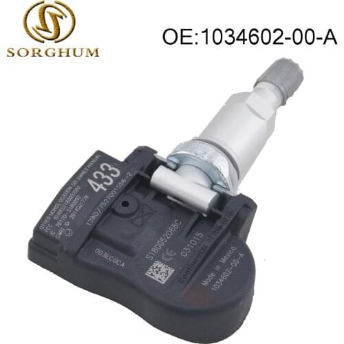 1pcs 1034602-00-A TPMS Tire Pressure Sensor Fit for Model S 10/2014-06/2019, 103460200A