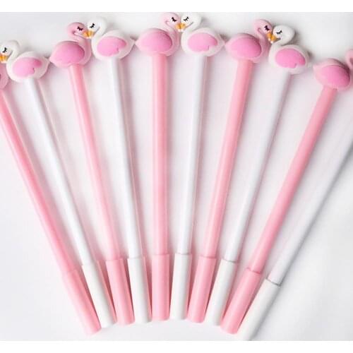 Creative Cute Swan Gel Pen Student Gift Stationery School Office Supplies 0.5mm