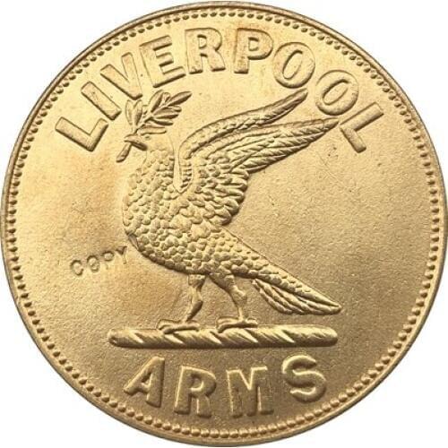 Australia 1862 1 Penny copy coin 34MM