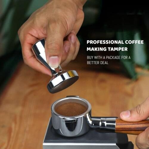 51mm Tamper Handmade Coffee Pressed Powder Hammer Espresso Maker Cafe Barista Tools Machine Accessories