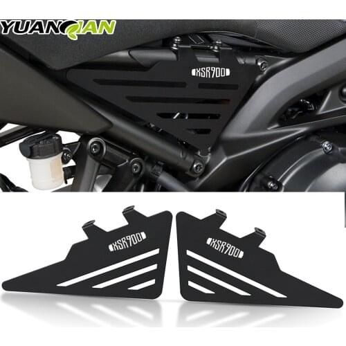 Motorcycle Aluminum Side Panel Cover Protection Decorative Covers For YAMAHA XSR900 2017-2021 2020 Engine Guard Cover Protector