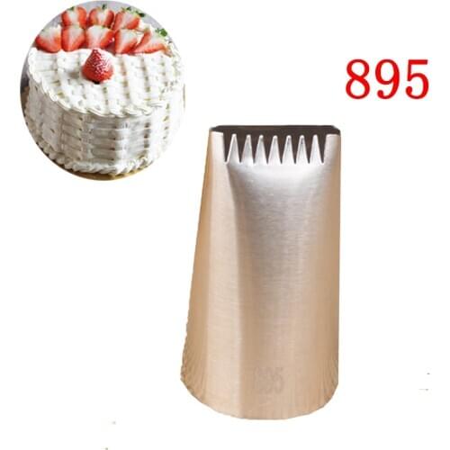 Basketweave Icing Piping Nozzles Basket Weave Decorating Tip Nozzle Baking Tools For Cakes Bakeware Icing Tips #895 Nozzle