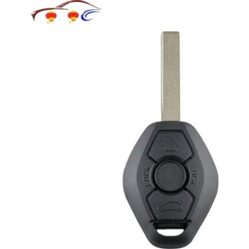 New Car Key Remote Fob Case Replacement Car Key Shell Cover Keyless Fob For BMW 1 3 5 6 7 Series X3 X5 Z3 Z4 car key shell