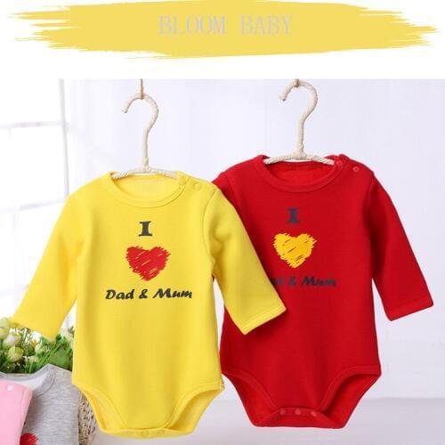 Baby clothes body suit long sleeves romper pyjamas kids baby boy clothes baby girl clothes autumn winter children clothing