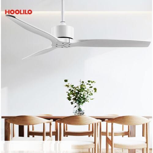 Indoor Kitchen Use Dc Wholesale 52inch 6 Color Ceiling Fan Without Light 110V 220V Ceiling Fan with Remote Control