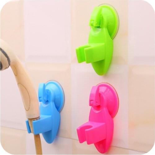 Home Suction Cup Shower Seat Shower Bracket For Bathroom Storage Take Plastic Sprinkler Suction Cup Clean Bathroom Accessories