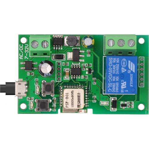 EWelink Smart Wifi Switch Relay Module Timer DC 5V/12V/24V/32V Wireless Remote Control Inching/Self-Locking Alexa Google Home