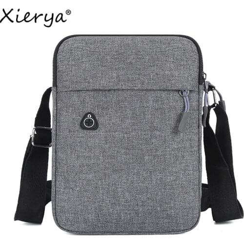 Xierya Men Bag Crossbody Bag Shoulder Bags Mini Backpack Male Chest Bag Canvas Bag Travel Backpack Tote Bag Bolso Mochila