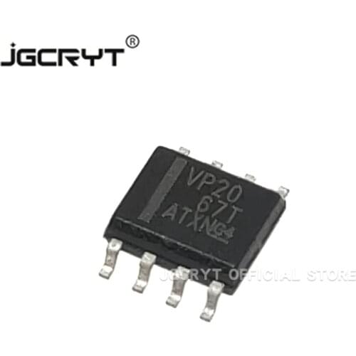 5Unids/lote Original SN65HVD20DR SN65HVD20D screen printed VP20 SOP8 RS-485 transceiver can shoot directly