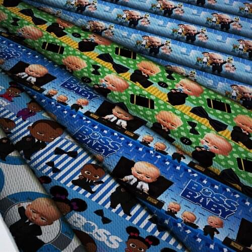 50*140cm Bullet Textured Liverpool Fabric Flower Printed DIY Tissue Kids Home Textile for Sewing Quilt Decoration Home