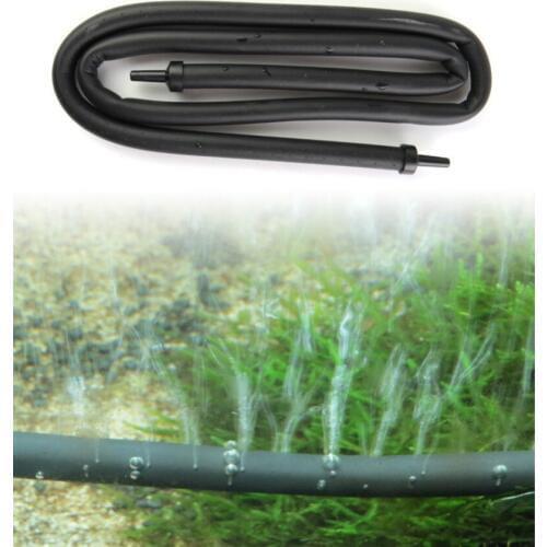 90/105/120cm Aquarium Air Bubble CurtainTube Air Stone Bubble Pipe Air Pump Diffuser Fish Tank Decoration Aquarium Accessories