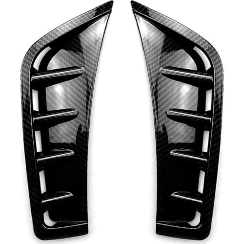 Car Cheek Vents Front Bumper Intake Gag Trim For Mercedes Benz GLC 260 300 2020 Wheel Eyebrow Trim Stickers