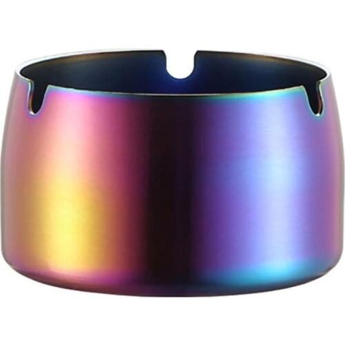 Smoke Ash Holder Portable Durable Three Notches Practical Smoke Ashtray for Home