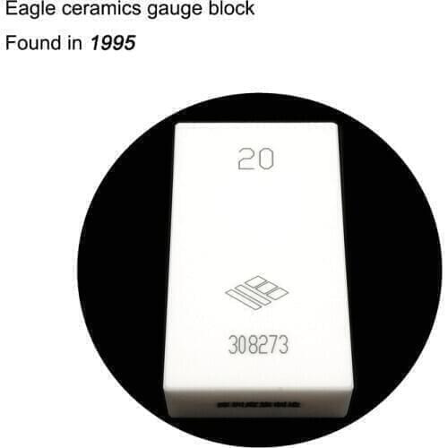 High precision Ceramics gauge block single piece grade K grade 0 grade 1 size 1mm to 1.5mm increment 0.01mm