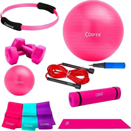 Cosfer Csf-tr033 8 Li Pilates Set Pilates Mat