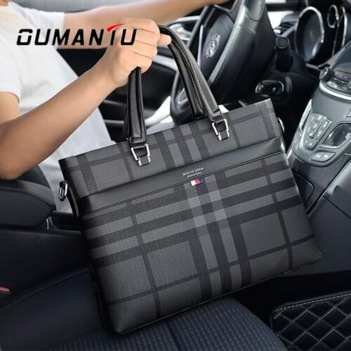 Business Briefcase Spot Mens Handbag Fashion Leisure Office Pack Package purses and handbags luxury designer Business handbags