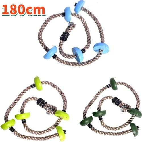 Kids Outdoor Climbing Swing Climbing Swing Children Climbing Rope Swing Disc Kids Garden Playground Backyard Swing Equipment