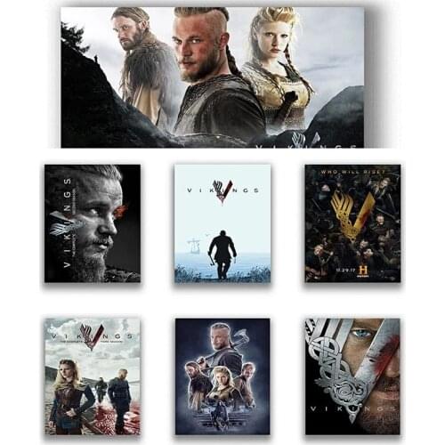 The Viking Classic TV Series Show Diamond Art Painting Full Drill Cross Stitch Mosaic 5D DIY Crystal Embroidery Craft Home Decor