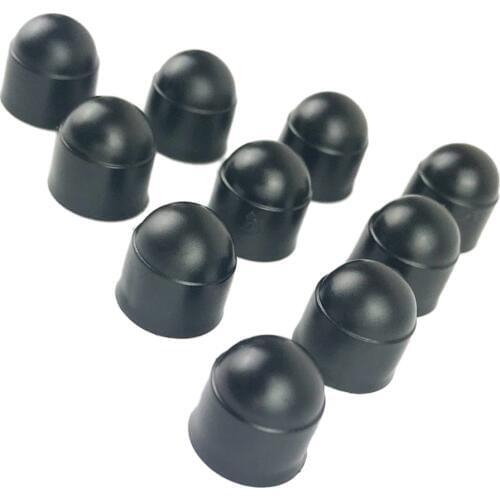 10PCS Dome Bolt Nut Protective Caps Wheel Screw Hexagonal Bolt Nut Covers M6