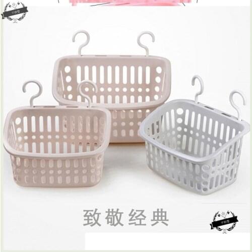Beauty cart small trash can hang fashion hanging hook hanging basket hollow storage basket car storage